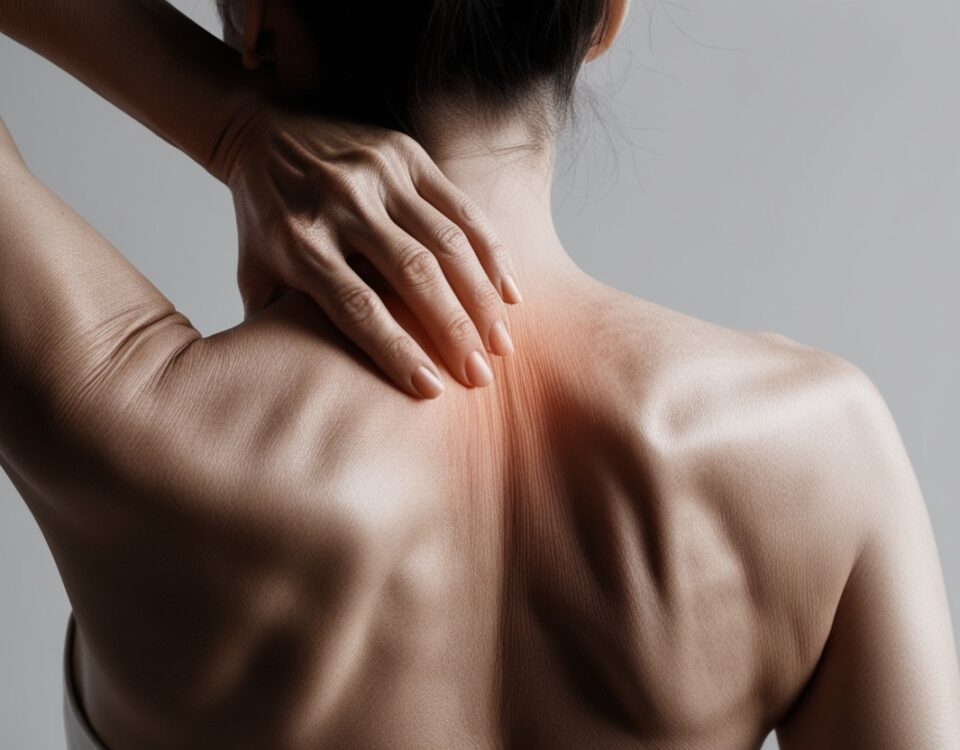 pain between shoulder blades